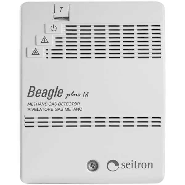 SEITRON RILEVATORE DI FUGHE GAS METANO BEAGLE PLUS M SENZA CAVO