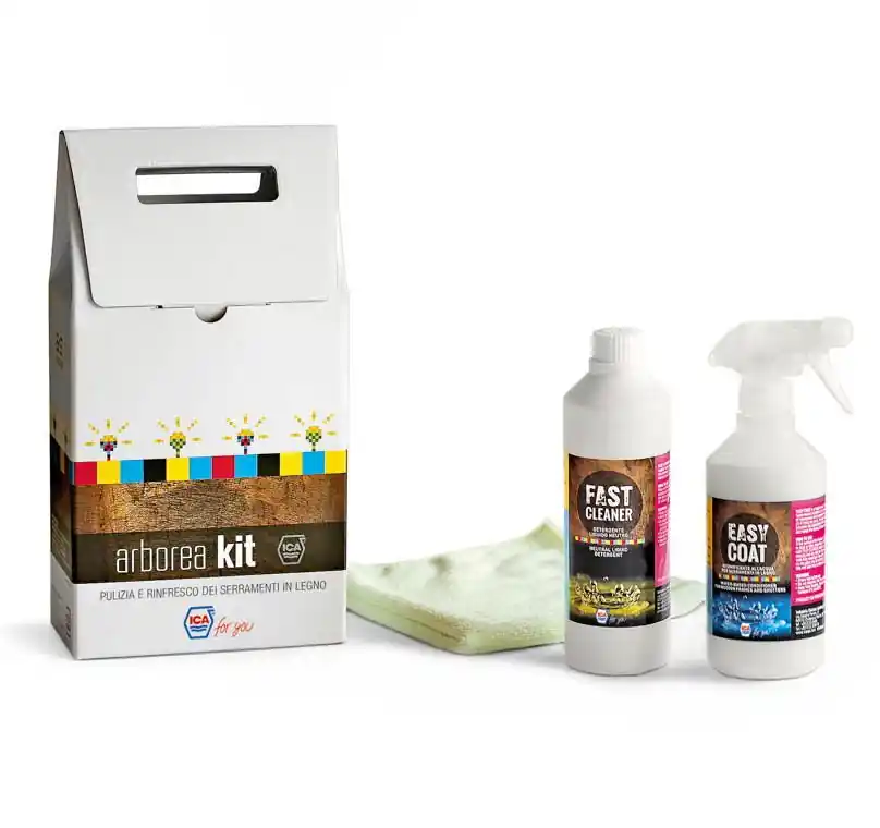 Ica Kit Pulizia Arborea Fast Cleaner + Easy Coat