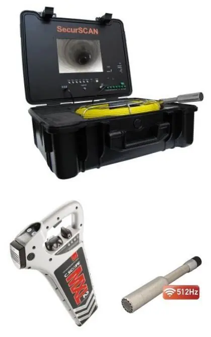 Sistema Videoispezione VPI 704-512 Hz Securscan Mt.20 + MXL4-D