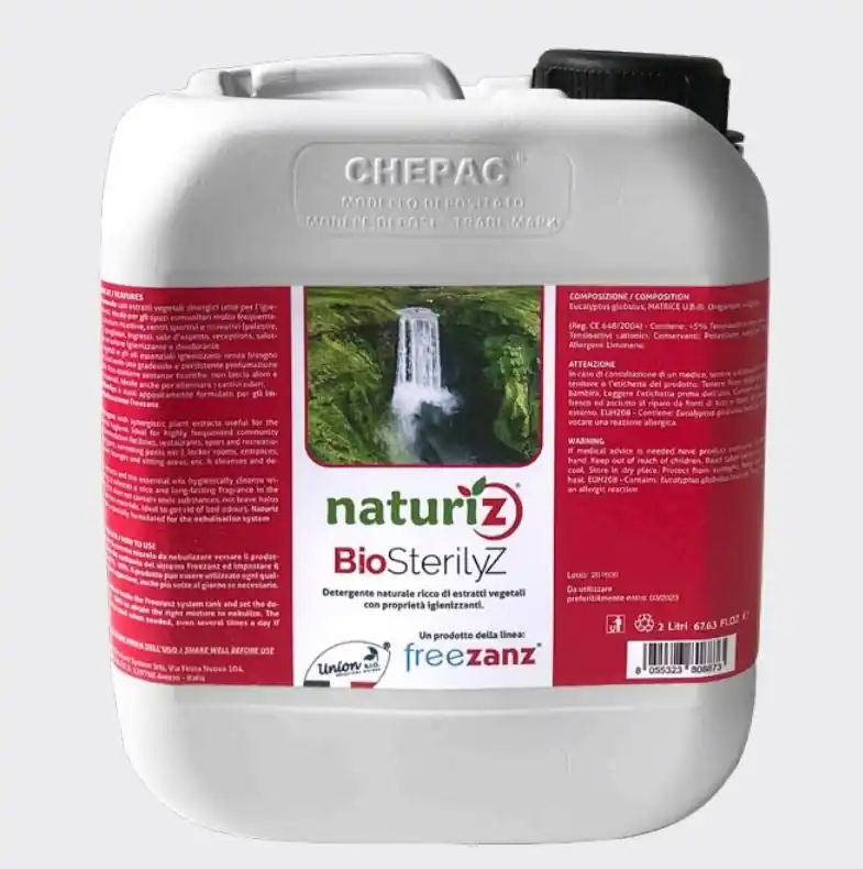 Freezanz Detergente Naturiz BioSterilyz Lt.2 per Zhalt Portable