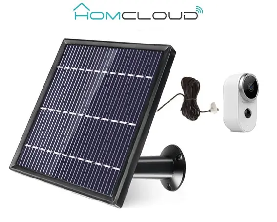 Pannello solare con Micro USB per Telecamera Snap11 o Free4 HomCloud