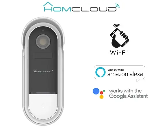 Videocitofono / Campanello wifi 15S OUTDOOR HomCloud