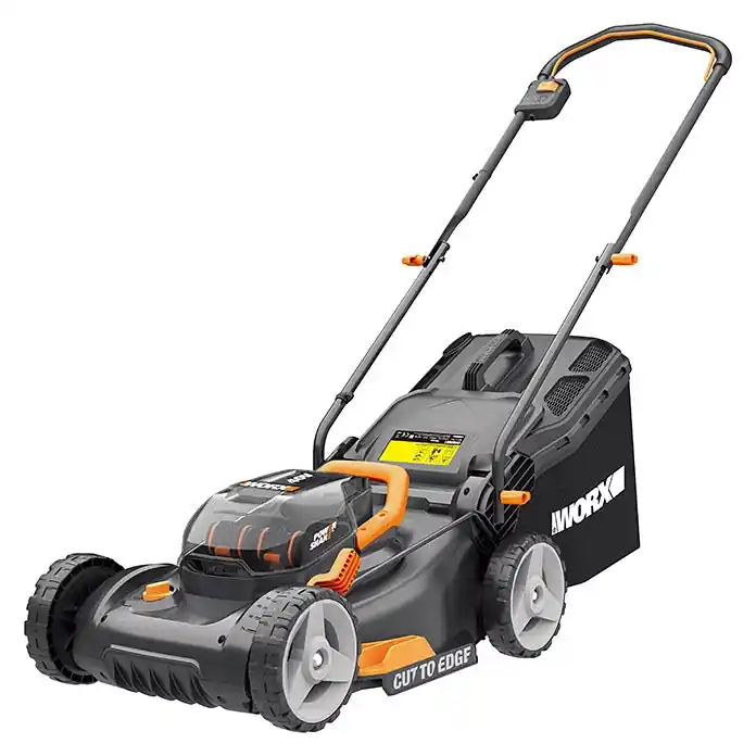 Rasaerba Batteria Worx WG743E 40Volt 2x20 - Taglio cm.40 con Batterie e Caricabatterie