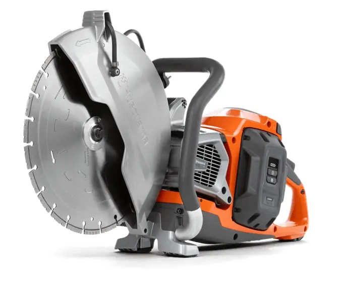 Troncatrice Husqvarna K1 Pace a Batteria disco mm.350 completa batterie e caricabatteria