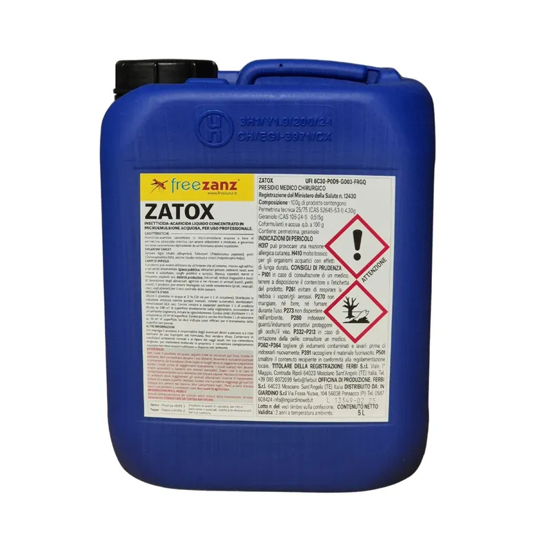 Insetticida Freezanz PMC Revo Professional da Lt.5 per Zhalt Evolution e Zhalt REvolution Bi-Active
