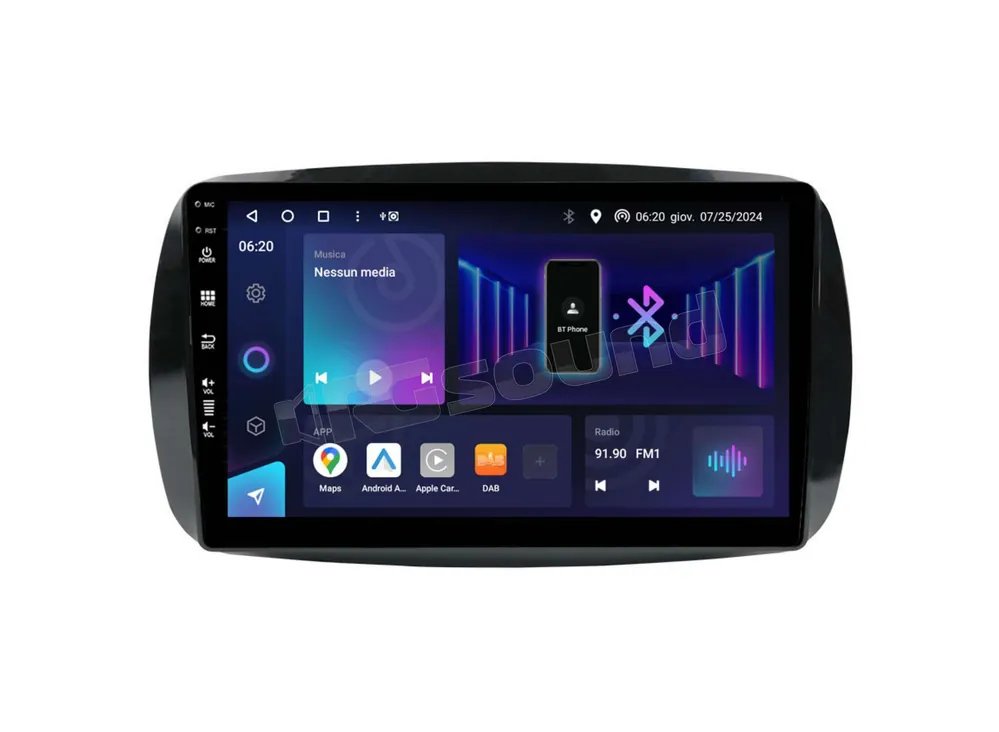 Phonocar SM318 Mediastation customfit 9” per Smart Monitor auto 1