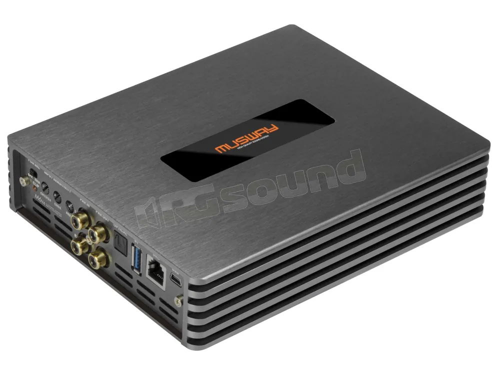 MUSWAY M6v4 Amplificatore digitale a 6 canali con DSP a 8 canali Pro