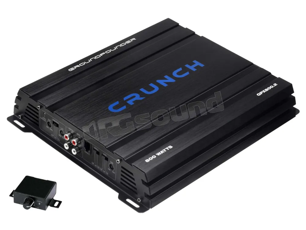 Crunch GPX800.2 Amplificatore analogico a 2 canali in classe A/B Amp