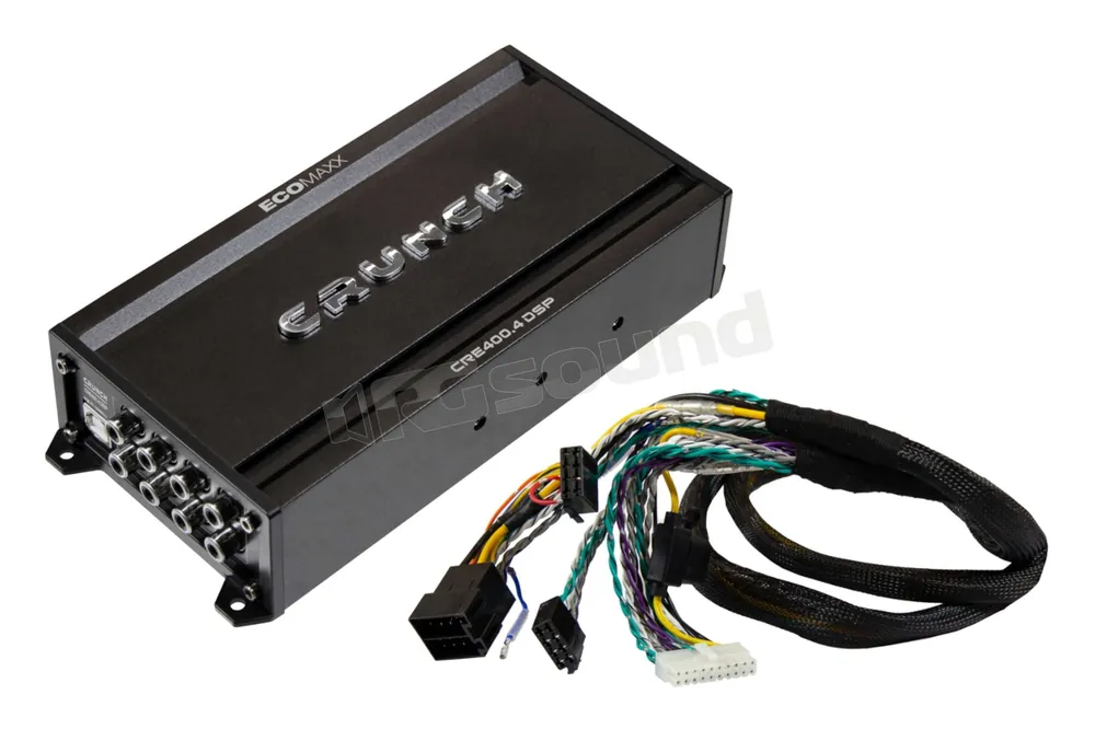 Crunch CRE400.4-ISO Amplificatore a 4 canali in classe A/B con DSP aud