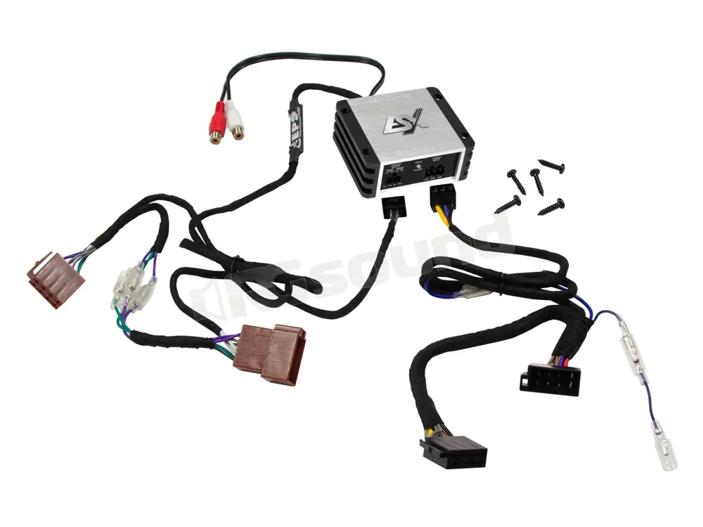 ESX QS-FOUR-ISO Amplificatore Nano Digitale Plug+Play a 4 canali in cl