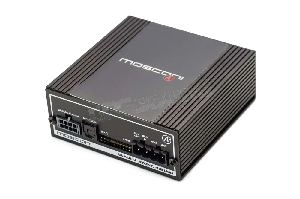 Mosconi ATOMO 4 8 DSP DSP con 4 ingressi e 8 uscite Processori ampli