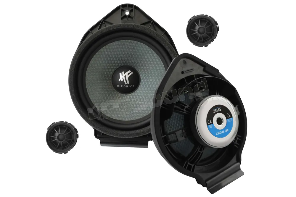 Hifonics ZSO6.2C Sistema di altoparlanti 16,5 cm per Opel Sistemi al