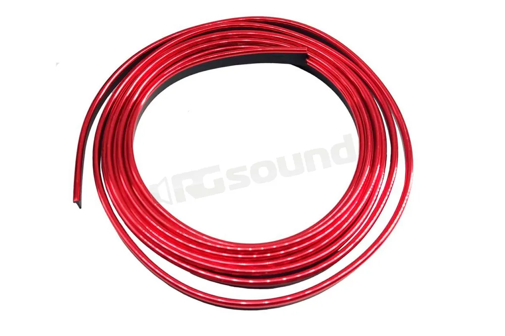 Simoni Racing CHR profilo cromato rosso per interni auto Interni - S