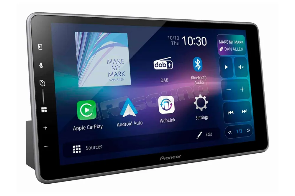 Pioneer SPH-DA97DAB-UNI Monitor 9,0" Wi-Fi con Apple CarPlay e Android