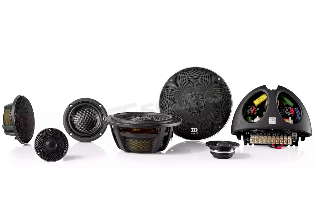 Morel ELATE CARBON PRO 53 Kit altoparlanti a tre vie da 13 cm Sistem