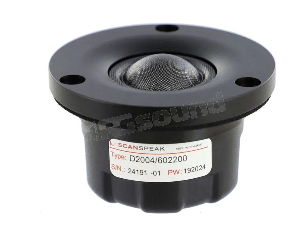 Scan Speak D2004/602200 Tweeter a cupola da 20 mm 4ohm, neo-magnete