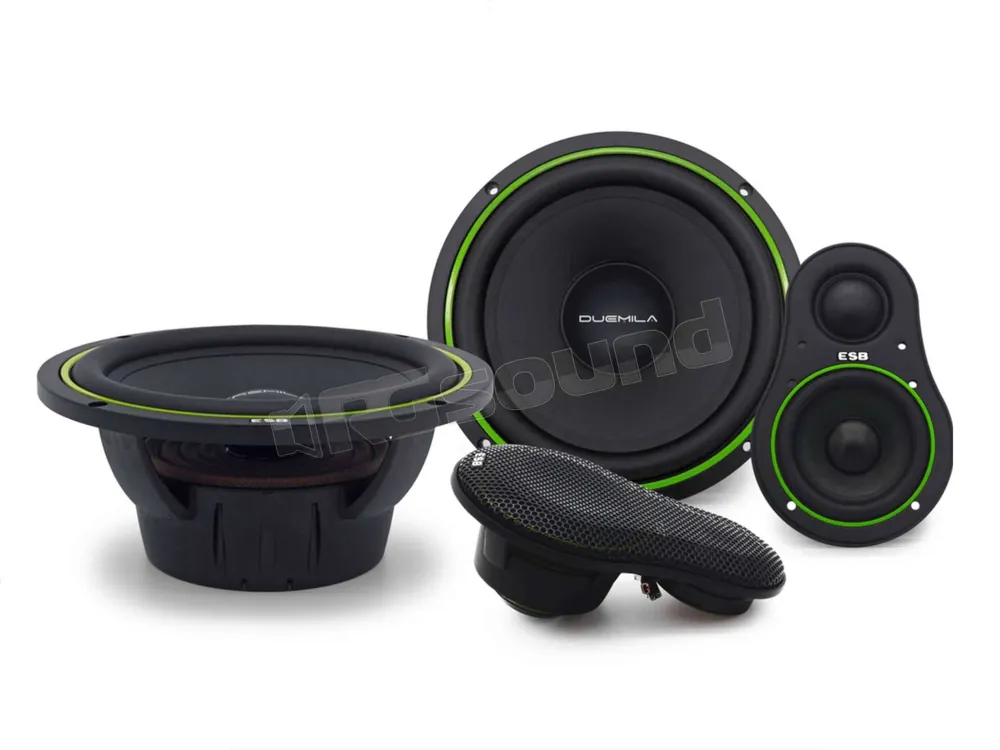 ESB car audio 2.6K3U Sistema di altoparlanti a 3 vie con UMA Sistemi