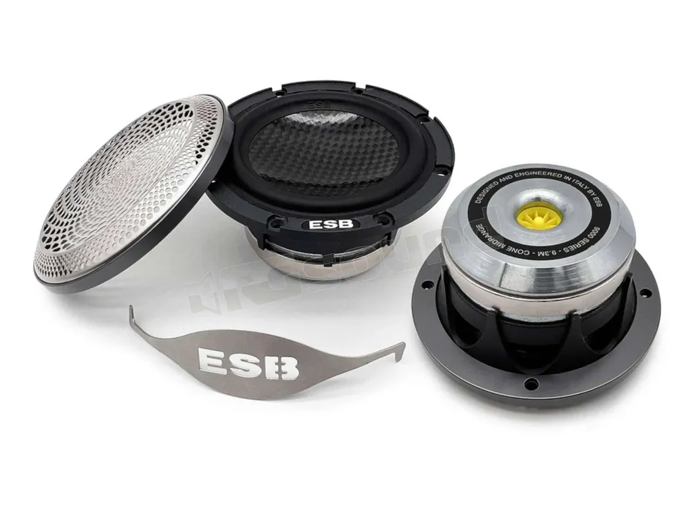 ESB car audio 9.3M Coppia di midrange 3"/75 mm di fascia alta Serie 9