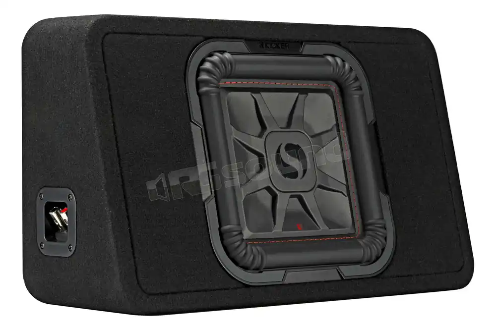 Kicker TL7T102 Subwoofer 2 Ohm in cassa slim di facile installazione
