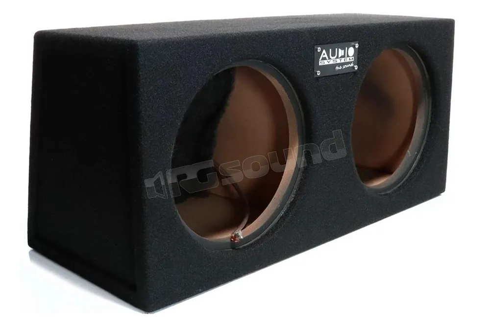 Audio System G 10-2 EVO cassa chiusa per 2 subwoofer 25cm Casse acus