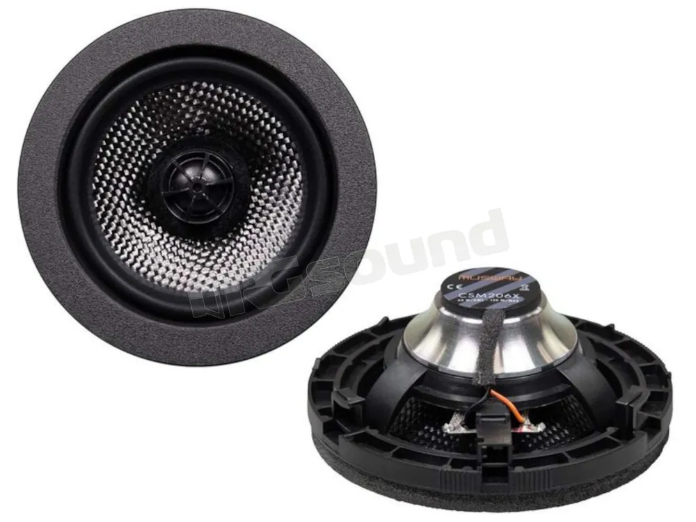 MUSWAY CSM206X Coassiali a 2 vie da 4" per Mercedes W206 Coassiali -
