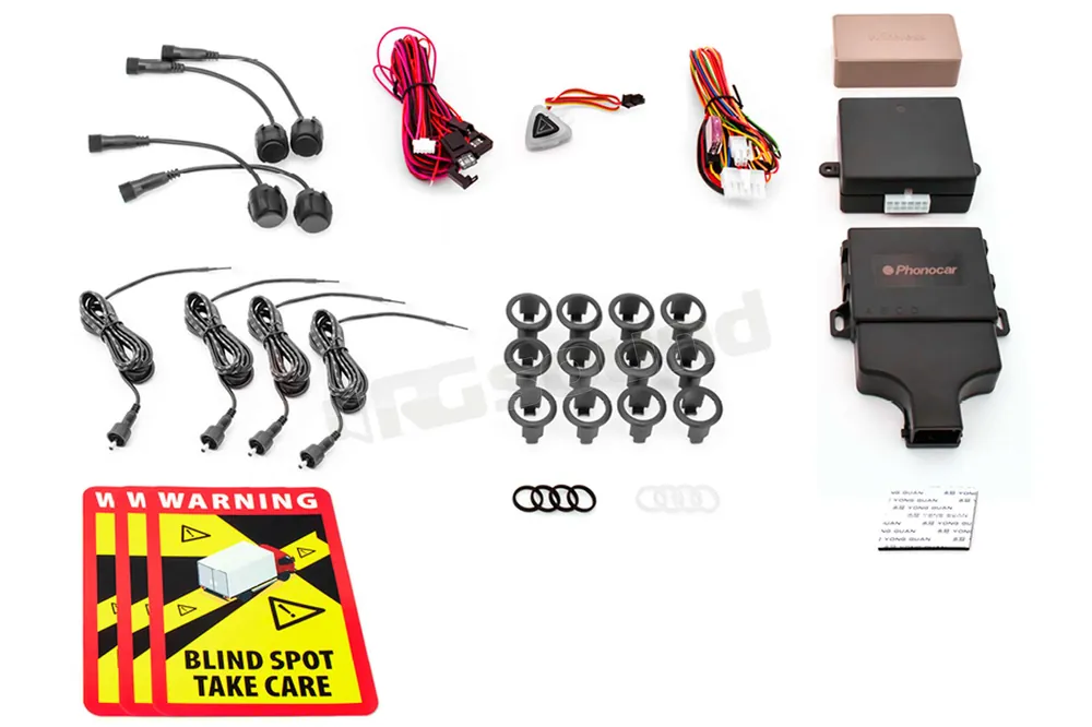 Phonocar 06932 kit 4 sensori con avvisatore per angolo cieco dei veico