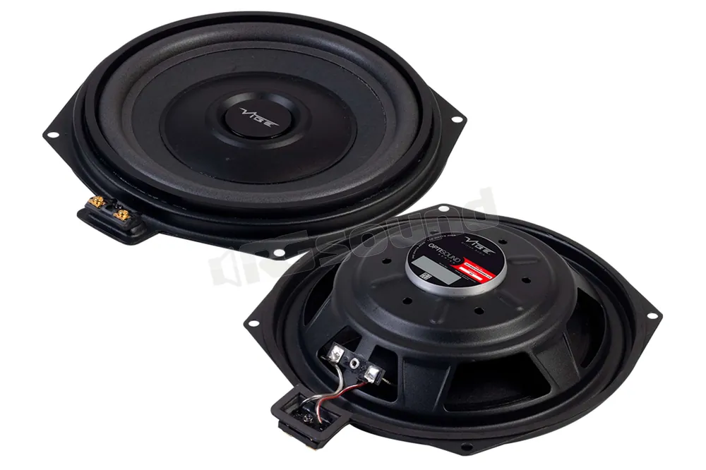 VIBE British Audio OPTISOUNDBMW84-V3 Coppia di subwoofer sottosedile p