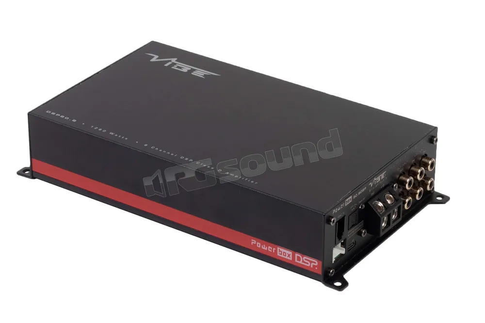 VIBE British Audio POWERBOX80.6-8DSP-V3 Amplificatore con DSP a 6 cana