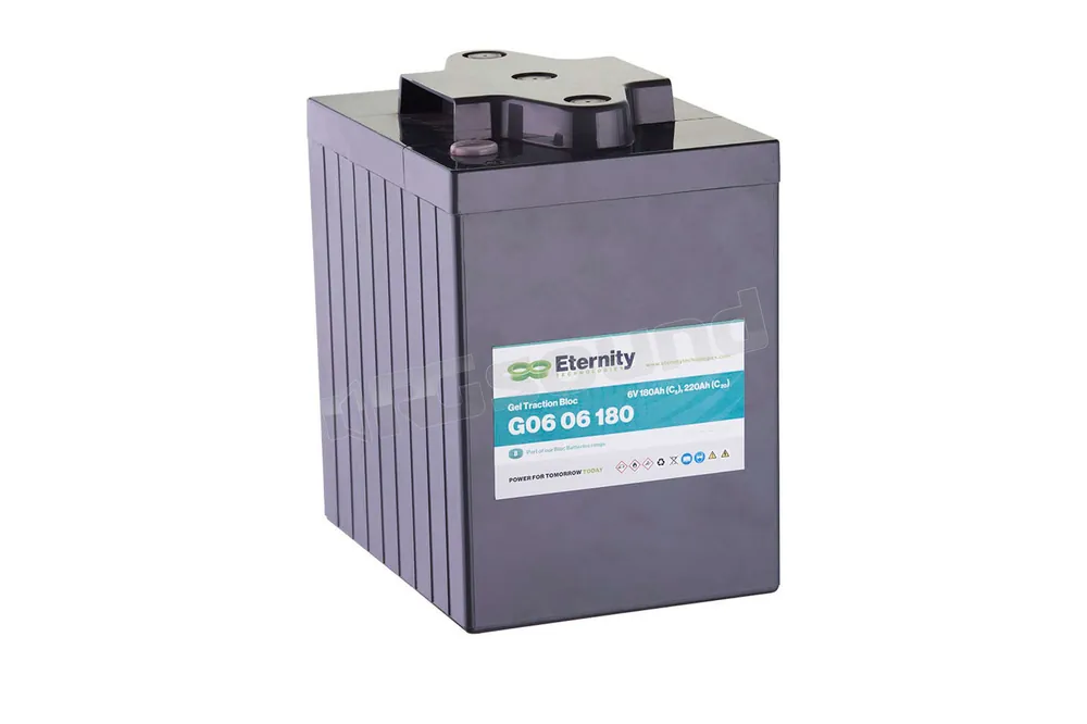 Eternity ETG06180 Batterie per avviamento e servizi - Batterie GEL