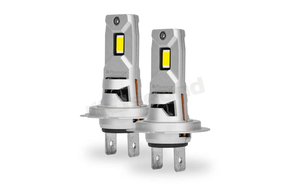 Phonocar 07393 lampadine LED per fari a parabola H7, H18 Illuminazio
