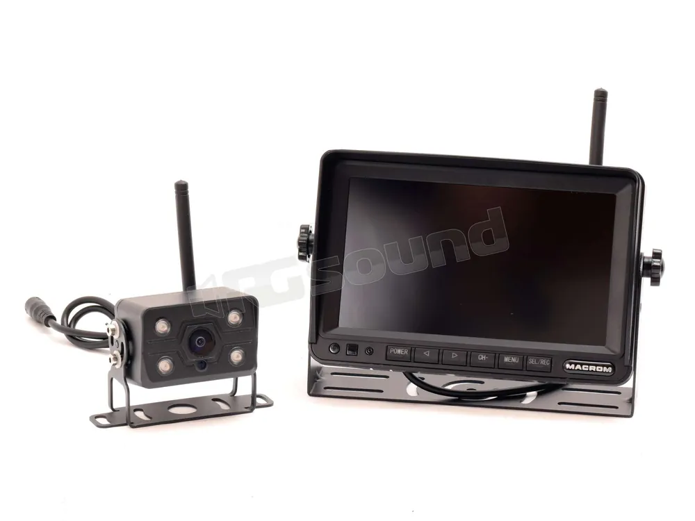 Macrom RMW701K Kit monitor da 7 pollici e retrocamera wireless Siste