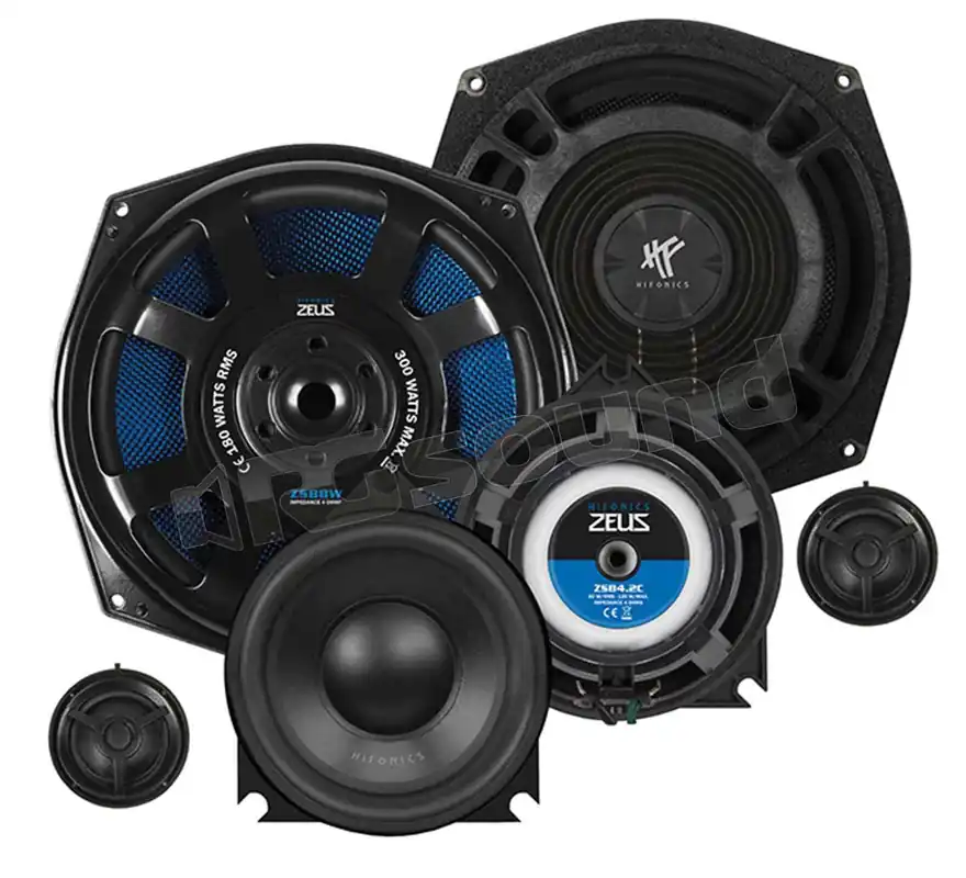 Hifonics ZSB8.3C sistema altoparlanti con subwoofer per BMW e Mini S