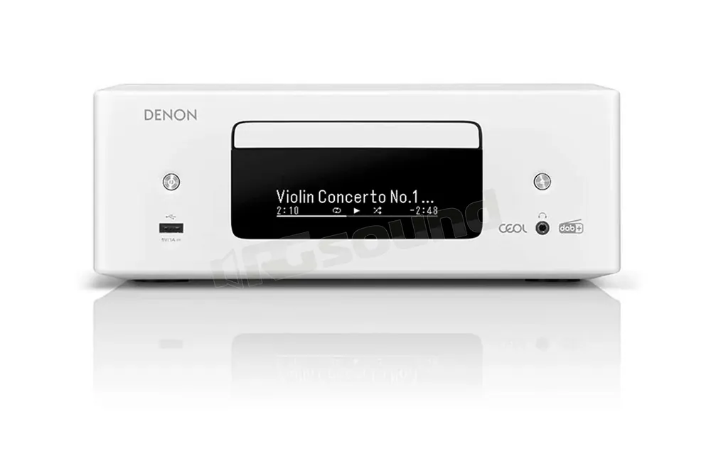 Denon RCDN12DAB CEOL N12 DAB Mini sistema Hi-Fi All-in-One (bianco)