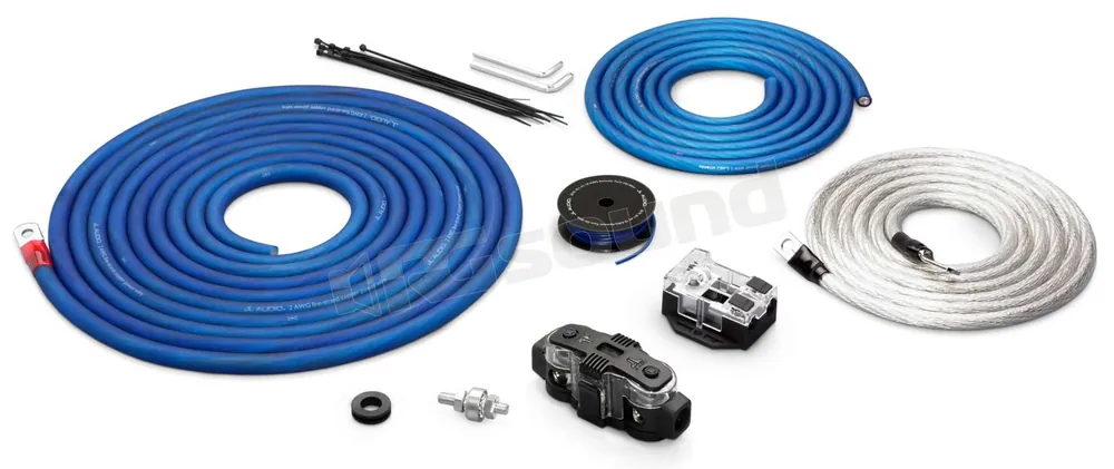 JL Audio XD-PCS2-2B Kit di cablaggio 2 AWG per due amplificatori Cab