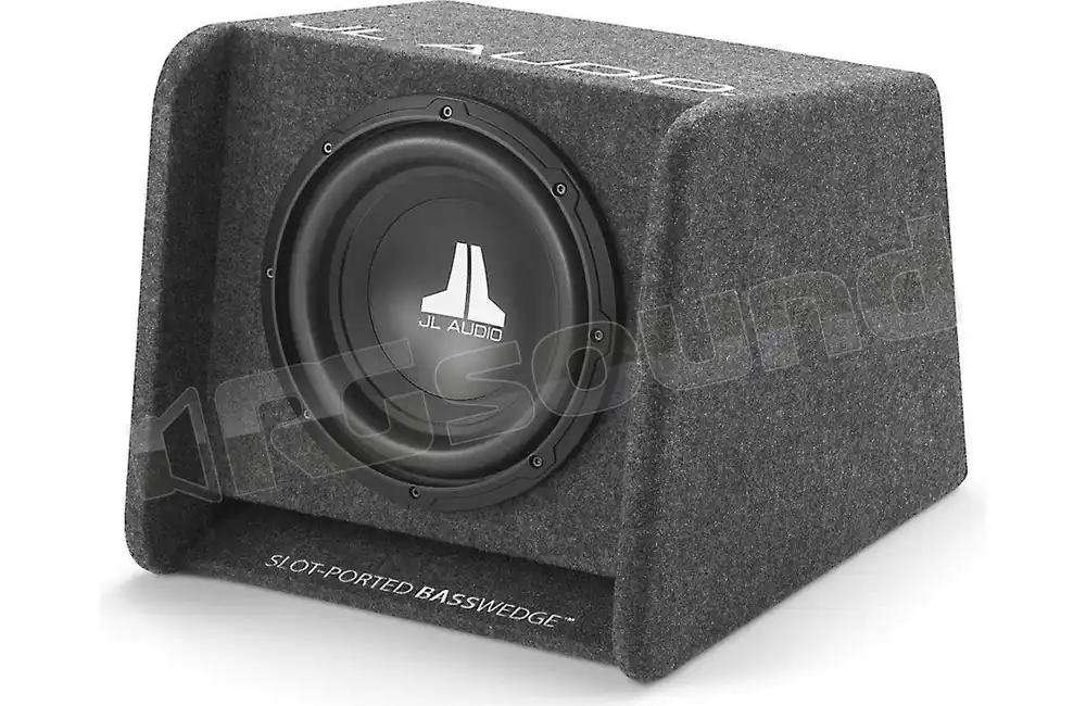 JL Audio CP110-W0V3 subwoofer 25cm in cassa ventilata BassWedge Subw