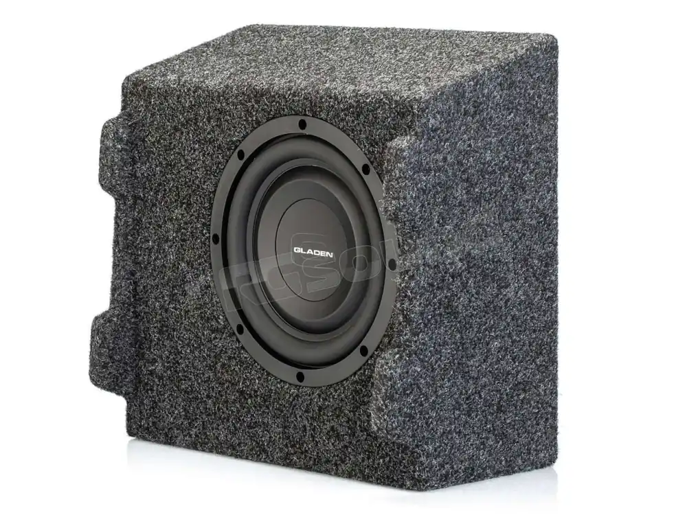Gladen RSX 08 SLIM-VB-T6 Subwoofer salvaspazio per la console del sedi