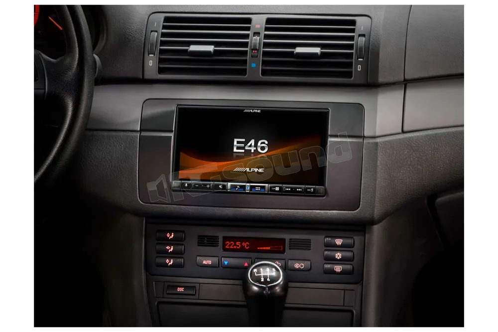 Alpine ILX-705E46 monitor per BMW Serie 3 E46 Monitor auto 1 e 2 Din