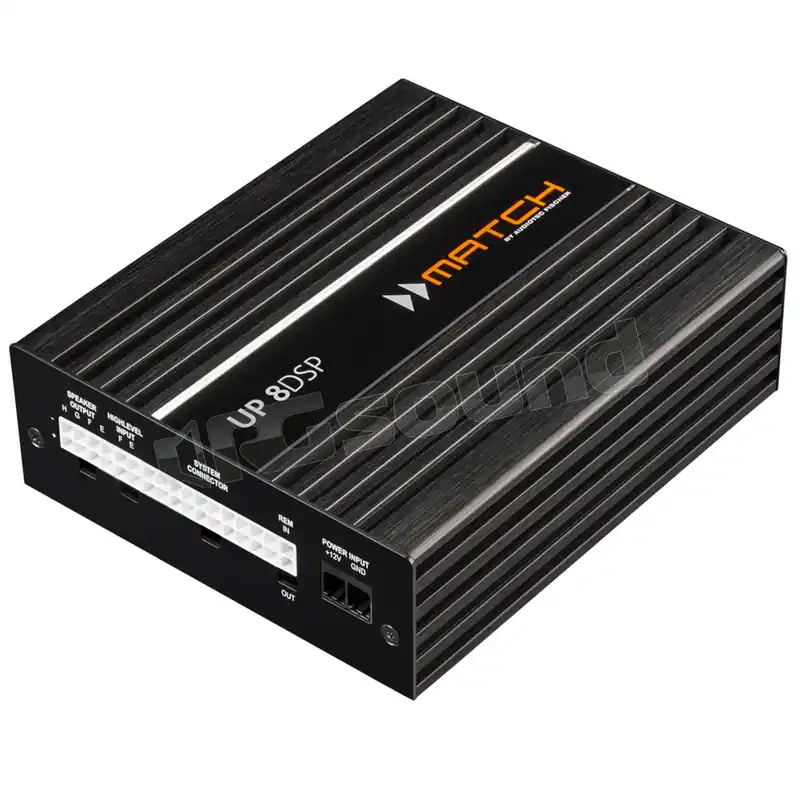 Match UP 8DSP MEC Amplificatore a 8 canali ad alta efficienza Proces