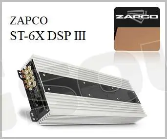 Zapco ST-6X DSP III Amplificatori - 5-6-8 canali