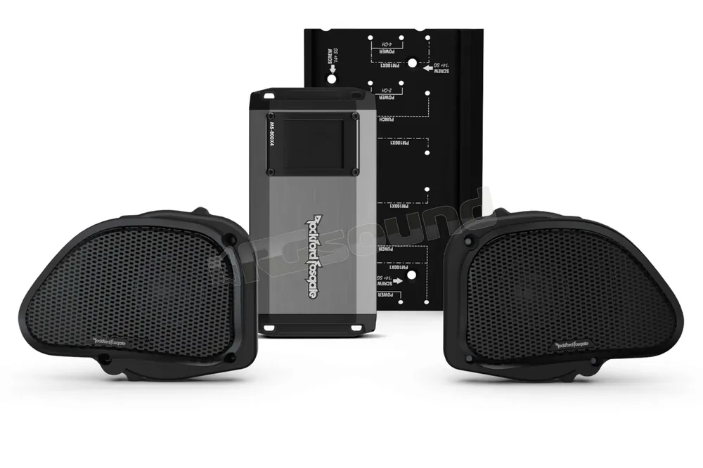 Rockford Fosgate HD9813RG-STG2 Sistema audio amplificato a 2 altoparla
