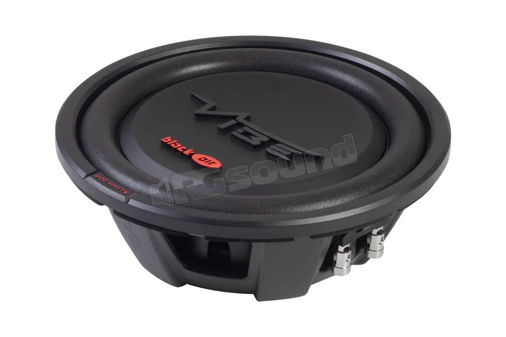 VIBE British Audio BLACKAIR10D2S-V2 subwoofer slim 25cm Subwoofer -