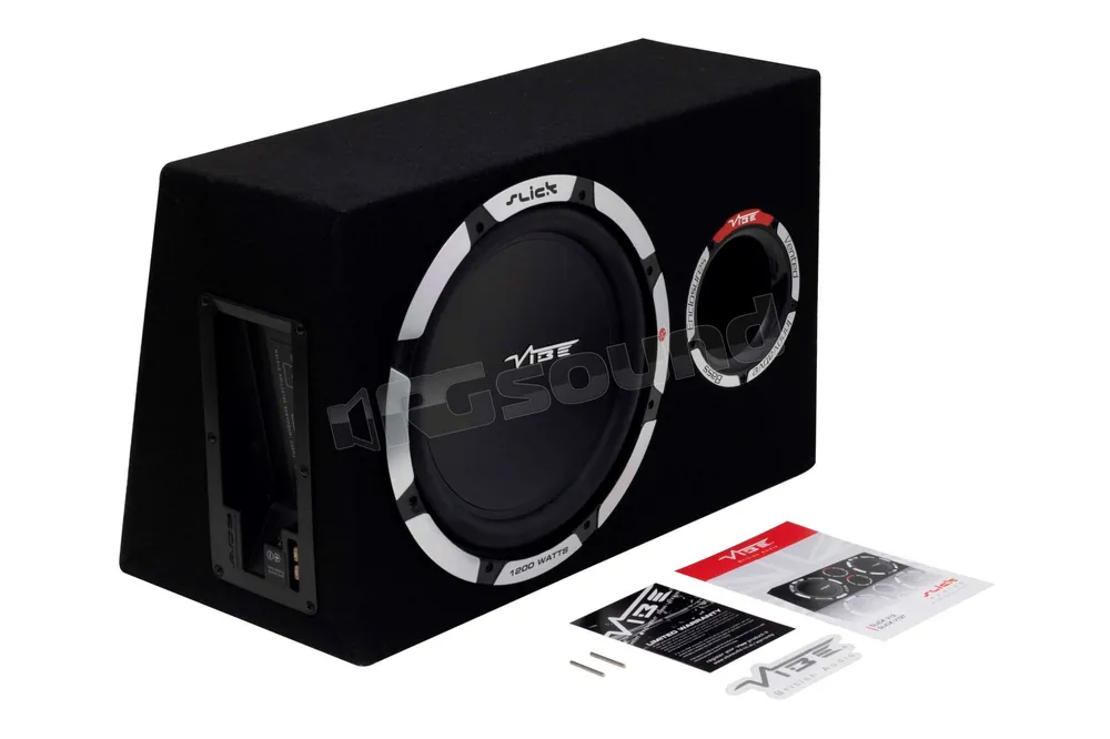 VIBE British Audio SLICKV12-V2 Subwoofer - Subwoofer in cassa