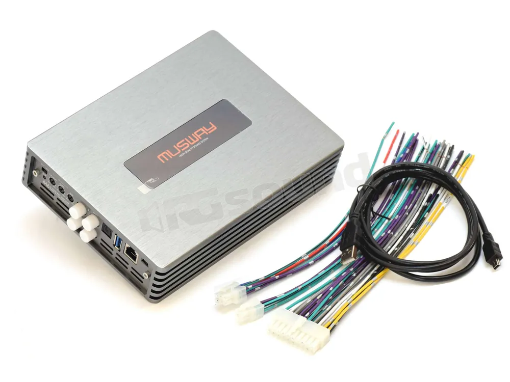 MUSWAY M6V3Evo Amplificatore classe D a 6 canali con DSP a 8 canali
