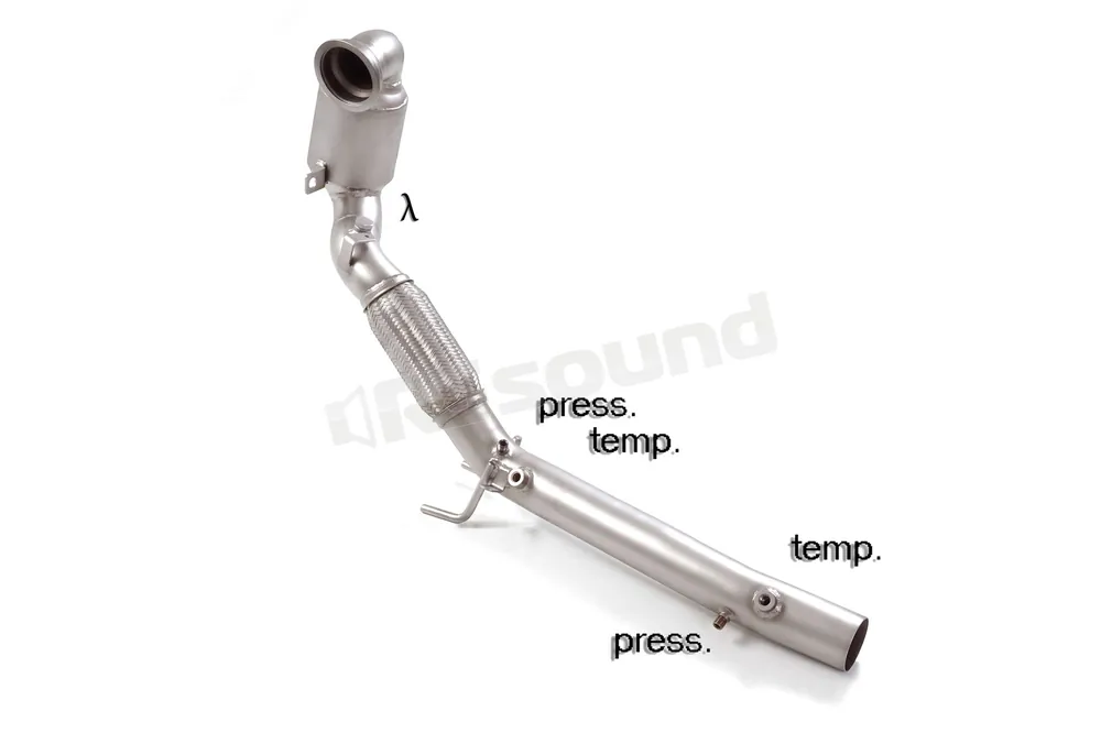 Ragazzon 54.0426.00 Catalizzatore metallico 200cpsi con rimozione filt