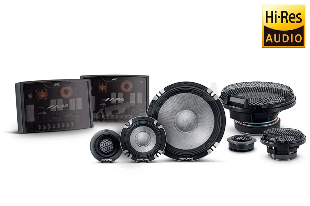 Alpine R2-S653 sistema di nuova generazione a 3 vie Nuova Serie-R Si