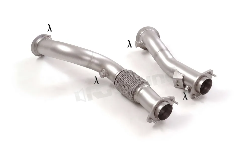 Ragazzon 50.1042.80 Tubi sostituzione catalizzatori Gr. N inox Sinistr