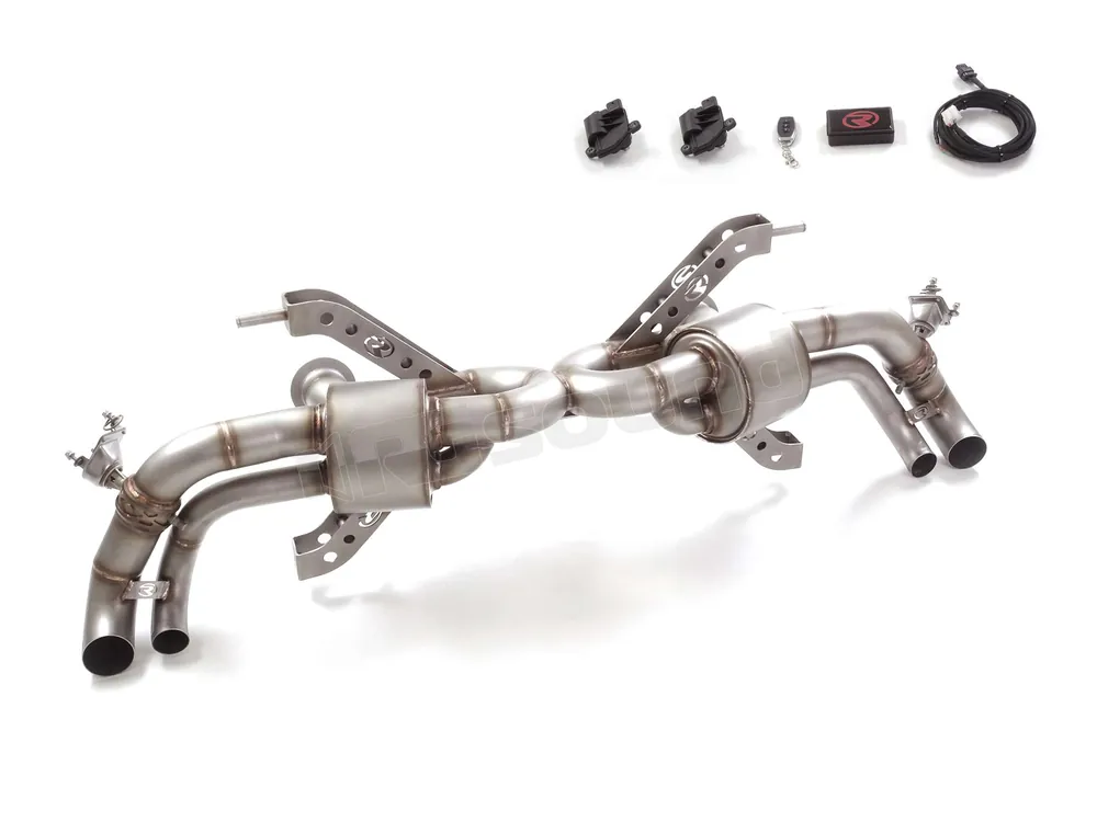 Ragazzon 50.1021.40 Posteriore inox con valvole integrate per Audi M