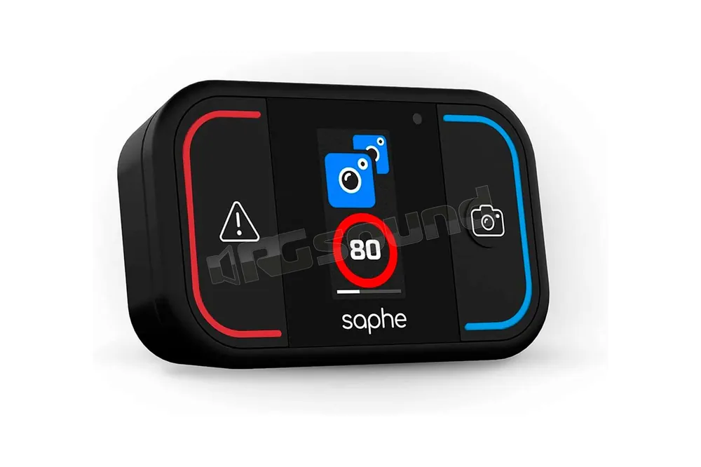 Saphe Drive Mini segnalatore autovelox con display a colori Dash Cam