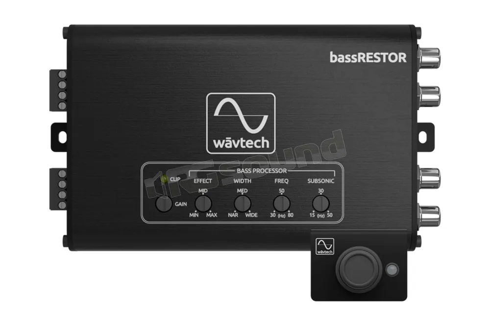 Wavtech bassRESTOR Processore dei bassi, convertitore alto livello con