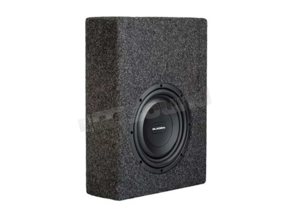 Gladen RSX 10 SLIM SB-CU-ACTIVE Subwoofer attivo da 250 mm Subwoofer